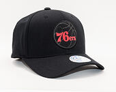 Kšiltovka Mitchell & Ness Philadelphia 76ers Black Siege