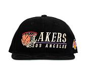 Kšiltovka Mitchell & Ness  Los Angeles Lakers Snapback Cap black Vintage Hoop