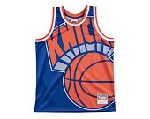 Dres Mitchell & Ness tank top New York Knicks royal Big Face Jersey
