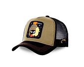 Kšiltovka Capslab Trucker - Looney Tunes - Martian - Olive / Black