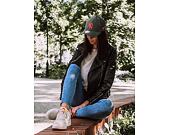Dámská Kšiltovka New Era League Essential New York Yankees 9FORTY New Olive/Lava Red Strapback