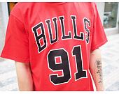 Triko Mitchell & Ness Chicago Bulls "Last Dance" (Dennis Rodman) Number 91 Red
