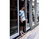 Triko RIP N DIP Hang 10 Tee Blue & White Stripe Dye