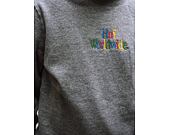 Mikina HUF Woz Pullover Grey Heather