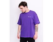 Triko Champion Crewneck T-Shirt Purple 214282 VS017