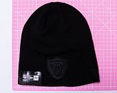 Kulich New Era NFL Dark Base Skull Knit Oakland Raiders Black