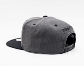 Kšiltovka Mitchell & Ness Box Logo Snapback Branded Charcoal Black