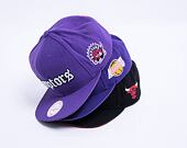 Kšiltovka Mitchell & Ness Old English Faded Snapback Chicago Bulls Black