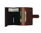Peněženka Secrid Miniwallet Basket Brown