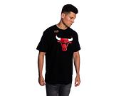 Triko Mitchell & Ness Chicago Bulls T-Shirt Team Logo Traditional Black