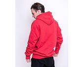 Mikina New Era Graphic Pull Over Hoody Chicago Bulls Front Door Red