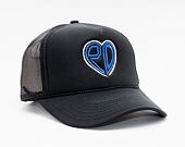 Kšiltovka Pink Dolphin Legend At Heart Trucker Black