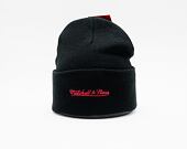 Kulich Mitchell & Ness Philadelphia 76ers Team Logo Cuff Knit Black