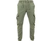 Kalhoty Urban Classic TB1268 Cargo Jogging Pants Olive