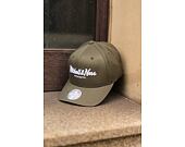 Kšiltovka Mitchell & Ness Pinscript High Crown 110 Flex-Snap Olive/White Snapback