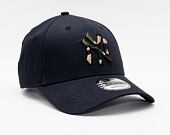 Kšiltovka New Era 9FORTY MLB Camo Infill New York Yankees Strapback Navy / Woodland Camo