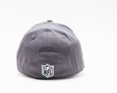 Kšiltovka New Era 39THIRTY NFL Team Minnesota Vikings Stretch Fit Heather Graphite