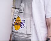 Triko New Era NBA PhotoGraphic Los Angeles Lakers Optic White