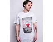Triko New Era NBA PhotoGraphic Chicago Bulls Optic White