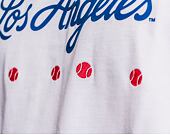 Triko New Era MLB Heritage Oversized Tee Los Angeles Dodgers Off White