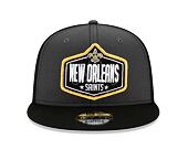 Kšiltovka New Era 9FIFTY NFL 21 Draft New Orleans Saints Snapback Heather Grey / Team
