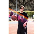 Triko Mitchell & Ness Chicago Bulls Center Circle SSTEINTL930 Washed Black