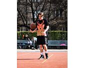 Triko Mitchell & Ness Milwaukee Bucks Flames Tee SSTEBW19142 Black