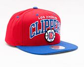 Kšiltovka Mitchell & Ness Team Arch 2 Tone Snapback Los Angeles Clippers Red / Royal