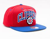 Kšiltovka Mitchell & Ness Team Arch 2 Tone Snapback Los Angeles Clippers Red / Royal