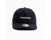 Kšiltovka Mitchell & Ness Branded Suede Trucker Black