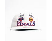 Kšiltovka Mitchell & Ness Houston Rockets INTL828 Rockets V Knicks 1994 Finals White