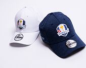 Kšiltovka New Era 39THIRTY Cotton Ryder Cup 2020 Stretch Fit Optic White