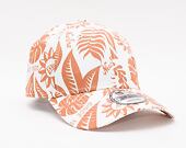Kšiltovka New Era 9FORTY Hibiscus Print Strapback Stone