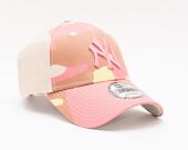 Kšiltovka New Era 9FORTY MLB Camo Pack New York Yankees Strapback Stone