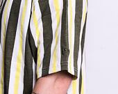 Triko New Era MLB Oversized Stripe San Francisco Giants Off White / New Olive