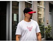 Triko New Era NBA Chain Stitch Chicago Bulls Optic White / Red