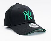 Kšiltovka New Era 39THIRTY KF Seasonal Basic New York Yankees Black / Mint Green