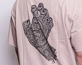 Triko Santa Cruz Muerte Screaming Hand T-Shirt SCA-TEE-6178 S21 Mushroom