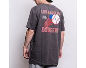 Triko New Era MLB Baseball Graphic Tee Los Angeles Dodgers Graphite