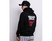 Mikina New Era NBA Neon Pull Over Hoody Chicago Bulls Black