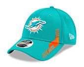 Kšiltovka New Era 9FORTY Stretch-Snap NFL21 Sideline Home Color Miami Dolphins