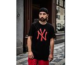 Triko New Era MLB Seasonal Team Logo Tee New York Yankees Black / Red
