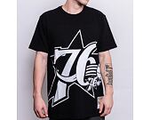 Triko Mitchell & Ness Philadelphia 76ers Big Face Tee 3.0 Black