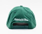 Kšiltovka MItchell & Ness Team Ground Redline Milwaukee Bucks Green Snapback