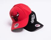 Kšiltovka Mitchell & Ness Team Ground Redline Chicago Bulls Red Snapback