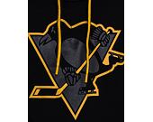 Mikina '47 Brand NHL Pittsburgh Penguins Imprint Burnside Hood Jet Black