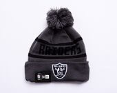 Kulich New Era NFL Jake Cuff Knit Las Vegas Raiders Grey