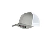 Kšiltovka Yupoong Trucker Recycled Mesh Grey/White 6511RM Flexfit Trucker Recycled