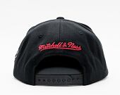 Kšiltovka Mitchell & Ness Chicago Bulls Foundation Script 2 Snapback Bulls Black