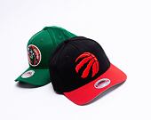 Kšiltovka Mitchell & Ness Toronto Raptors Wool 2 Tone Redline Stretch Snapback Black / Red